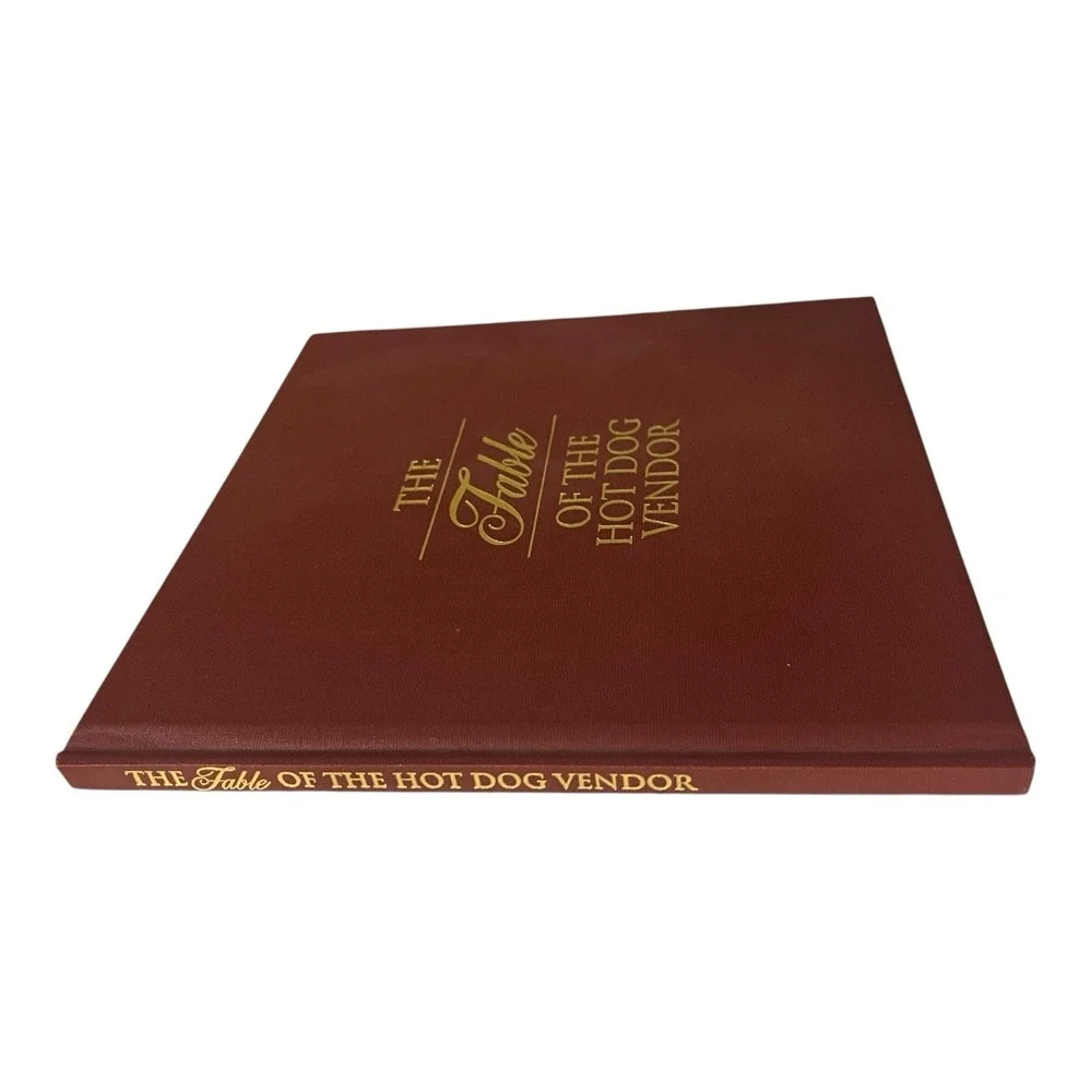The Fable of‎ The Hot Dog Vendor Hard Cover Stanislaus Food Products Book